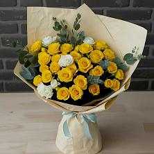 Букет цветов из:  Розы в Приморский