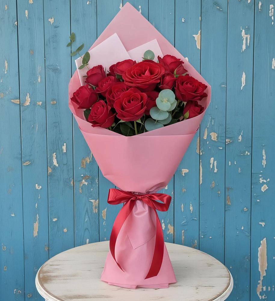 Букет цветов из: Розы в Приморский