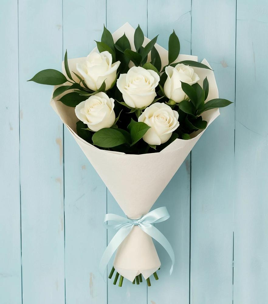 Букет цветов из: Розы в Приморский