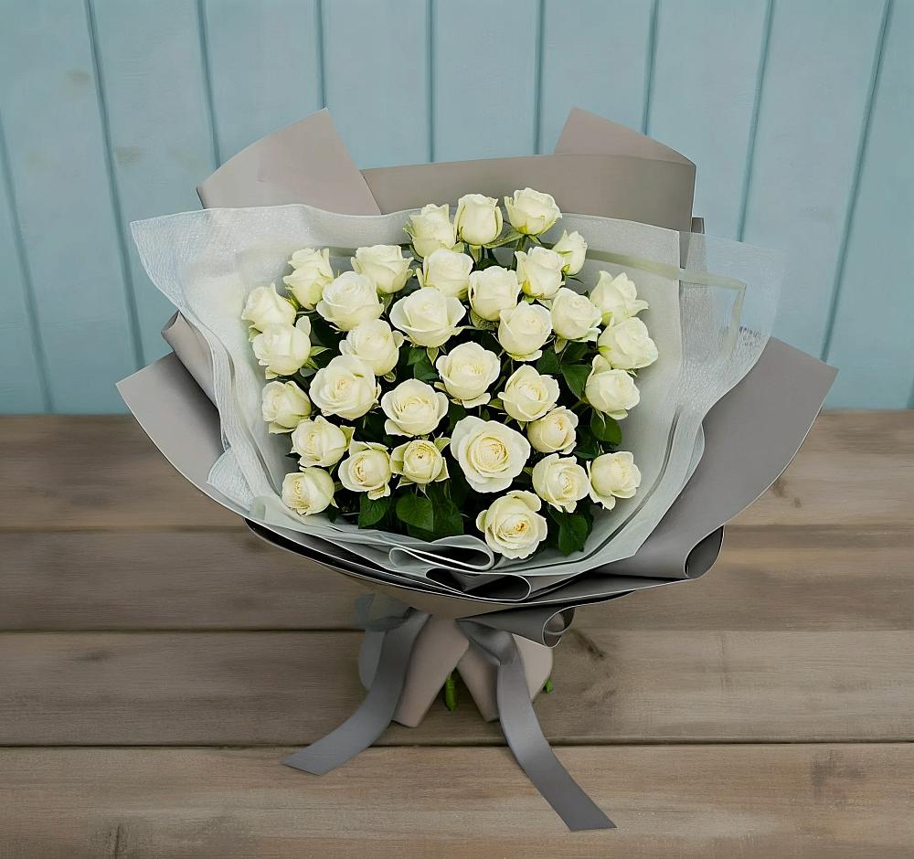 Букет Белоснежная нежность в Приморский