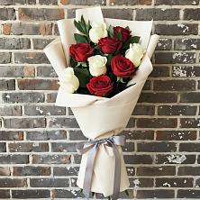 Букет цветов из:  Розы в Приморский