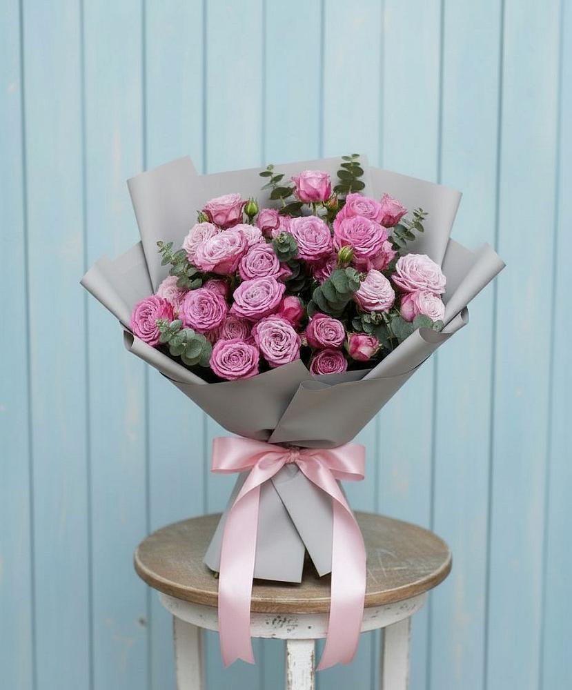 Букет цветов из: Розы в Приморский