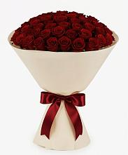Букет 101 Бордовая роза Блэк Бакарра в Приморский