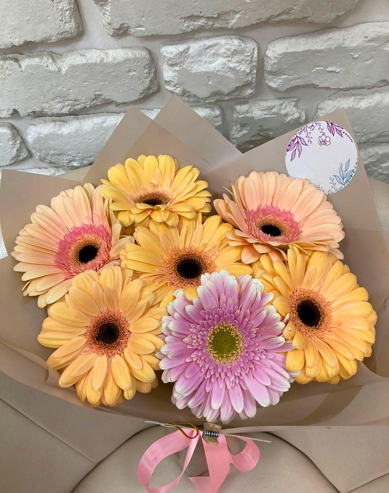 Букет цветов из: Герберы в Приморский