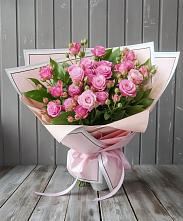 Букет Розовый кустик #REPLACE_PRED# Приморский