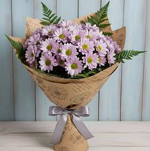 Букет цветов из:  Хризантемы в Приморский