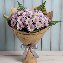 Букет цветов из:  Хризантемы в Приморский