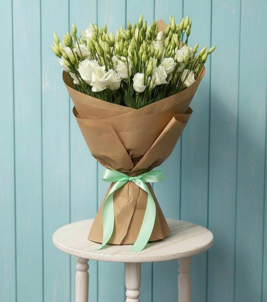 Букет цветов из: Лизиантусы в Приморский