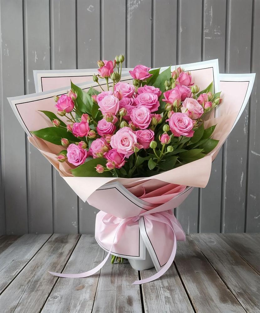 Букет Розовый кустик в Приморский