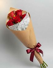 Букет цветов из:  Розы в Приморский