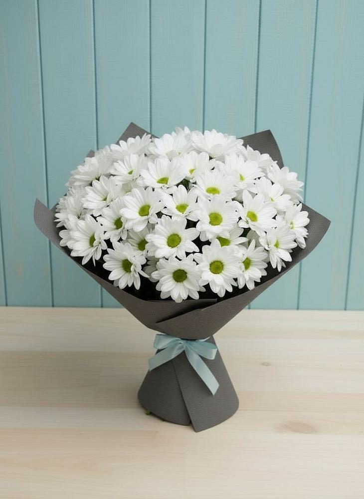 Букет цветов из: Хризантемы в Приморский