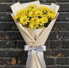Букет цветов из:  Хризантемы в Приморский