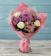 Букет цветов из:  Герберы в Приморский