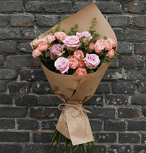 Букет цветов из:  Розы в Приморский