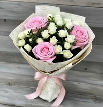 Букет цветов из:  Розы #REPLACE_PRED# Приморский
