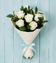 Букет цветов из:  Розы в Приморский