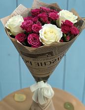Букет цветов из:  Розы #REPLACE_PRED# Приморский