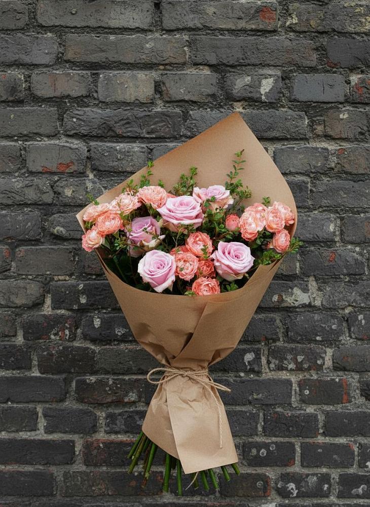 Букет цветов из: Розы в Приморский