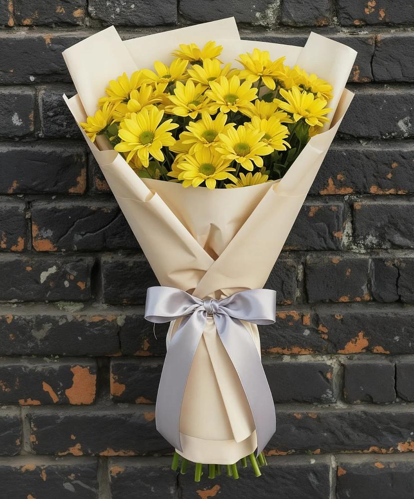 Букет цветов из: Хризантемы в Приморский