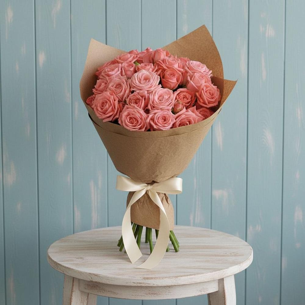 Букет цветов из: Розы в Приморский