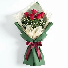 Букет цветов из:  Розы в Приморский