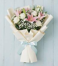 Букет цветов из:  Лилии в Приморский