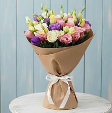 Букет цветов из:  Лизиантусы в Приморский