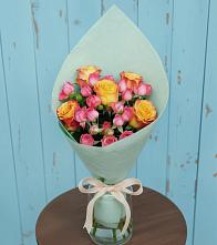 Букет цветов из:  Розы #REPLACE_PRED# Приморский