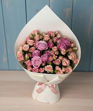 Букет цветов из:  Розы #REPLACE_PRED# Приморский