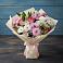 Букет цветов из: Хризантемы, Альстромерии и Розы в Приморский